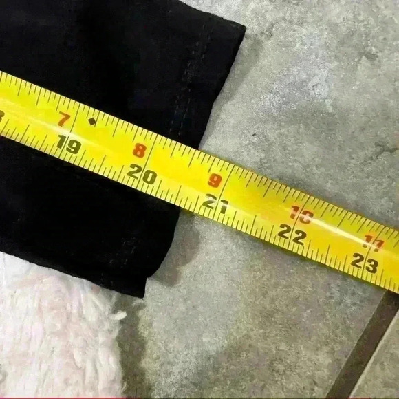 CATHERINE LILLY WHITE Long Sleeve Black Blouse Flower Bottom Sz M Made In Italy - Picture 11 of 11